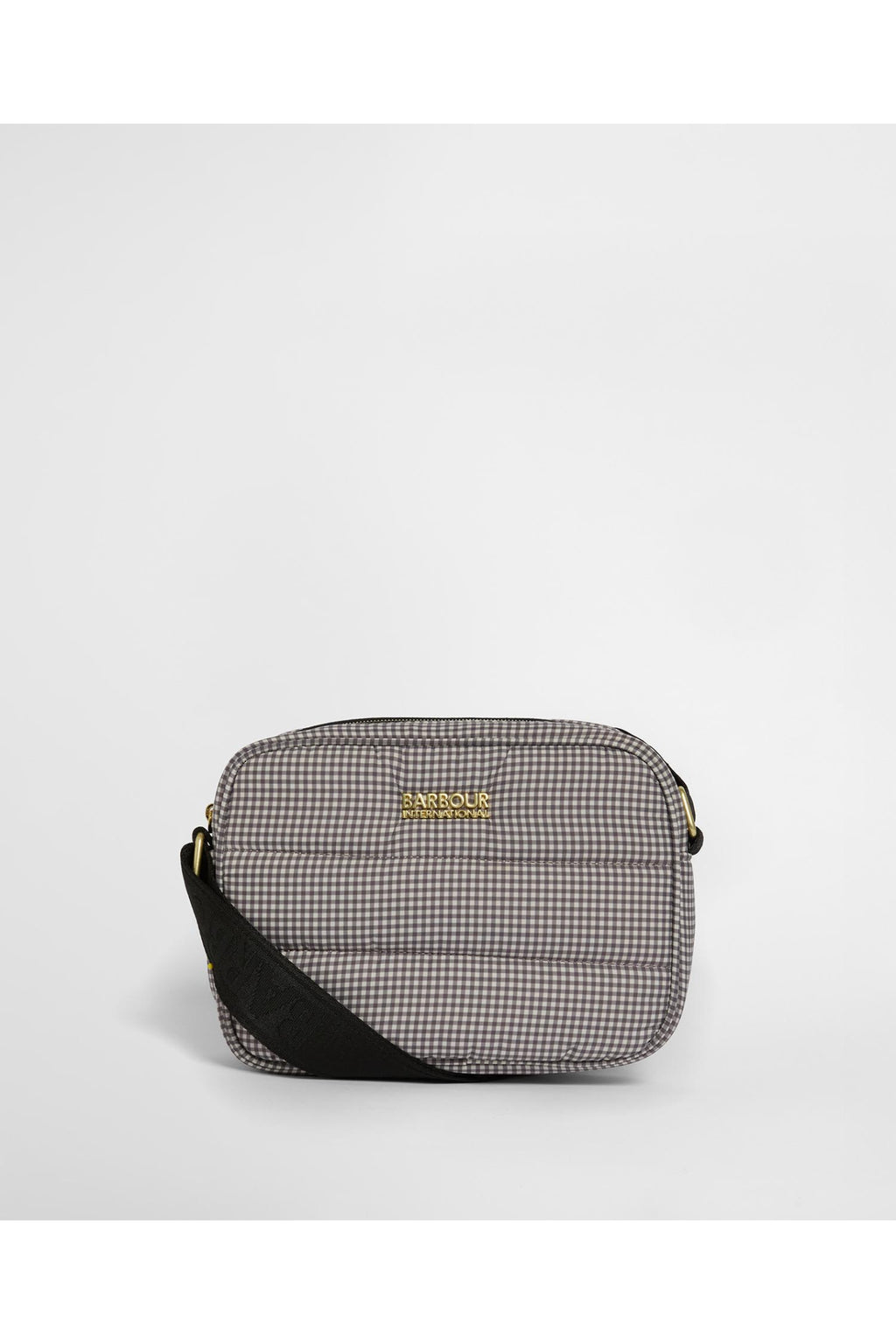 Barbour International Monaco Check Crossbody Truffle Check Bag LBA0584