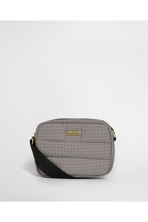 Barbour International Monaco Check Crossbody Truffle Check Bag LBA0584 Shop Barbour International at Dotique