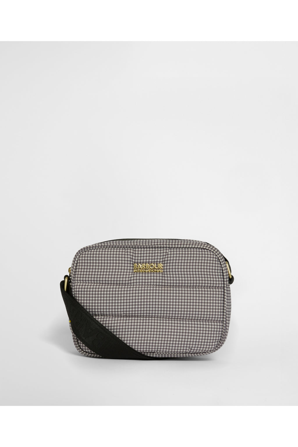 Barbour International Monaco Check Crossbody Truffle Check Bag LBA0584