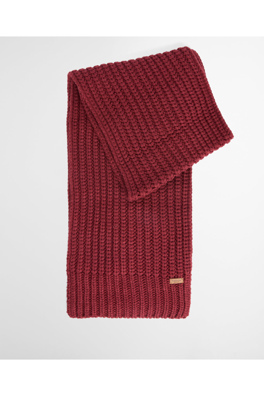 Barbour Saltburn Beanie & Scarf Gift Set Cranberry LGS0023