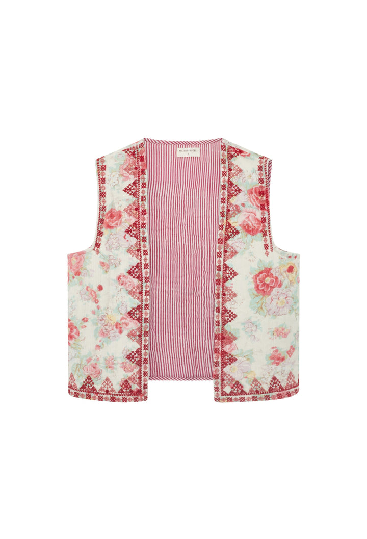 Maison Hotel Balmoral Ramona Vest in Candy Roses Dotique