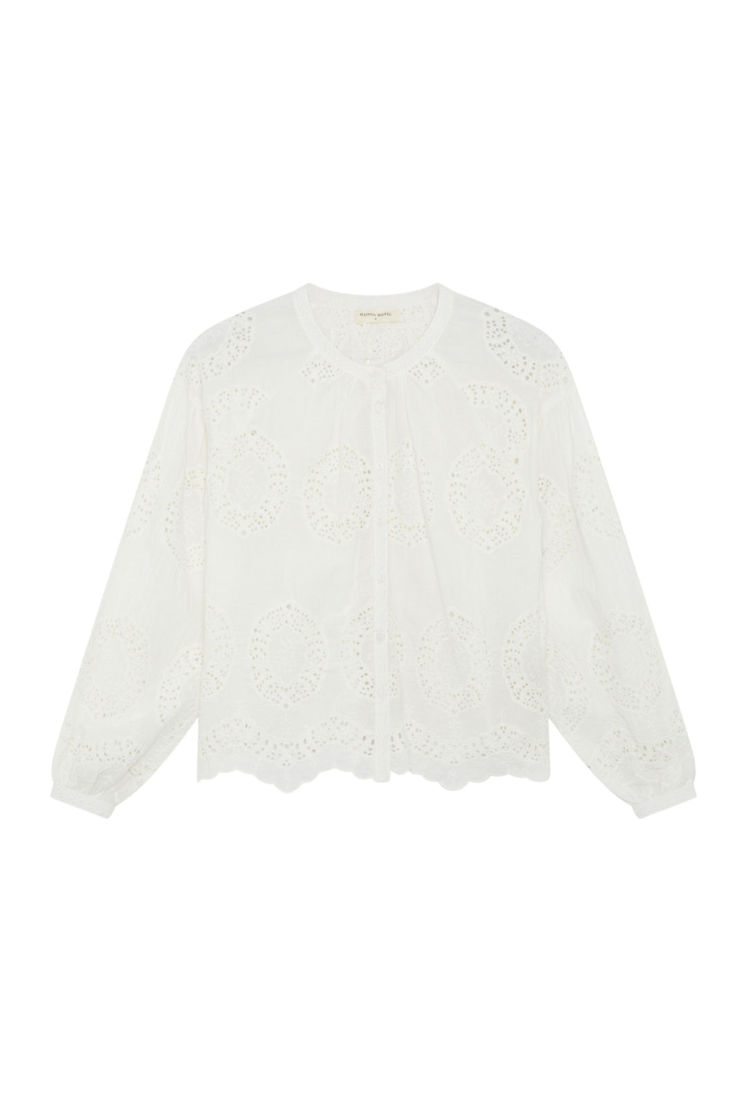 Maison Hotel Bath Rose Margaret Blouse Off White Dotique
