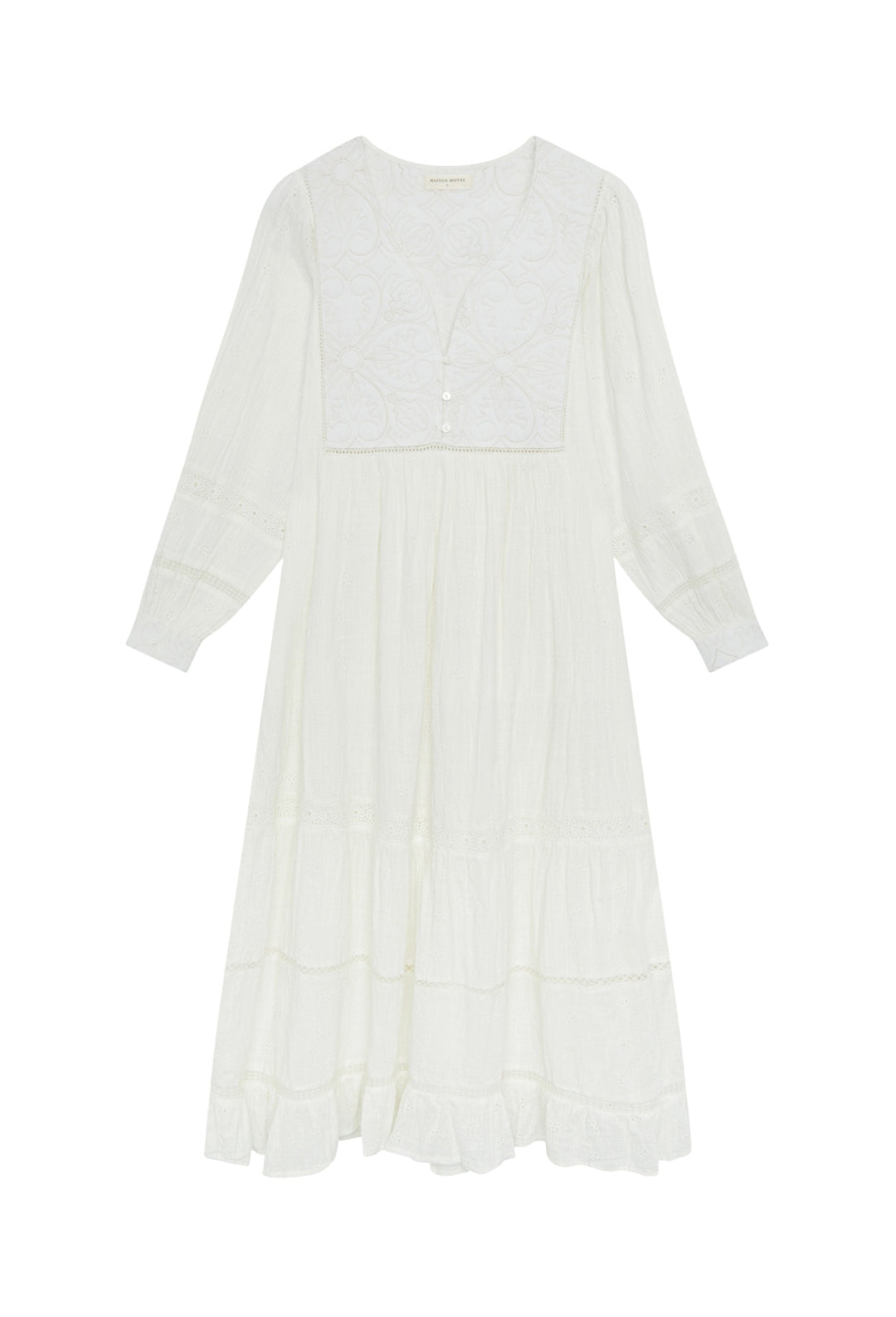 Maison Hotel Mosaïque Amalia Dress Ivory Dotique