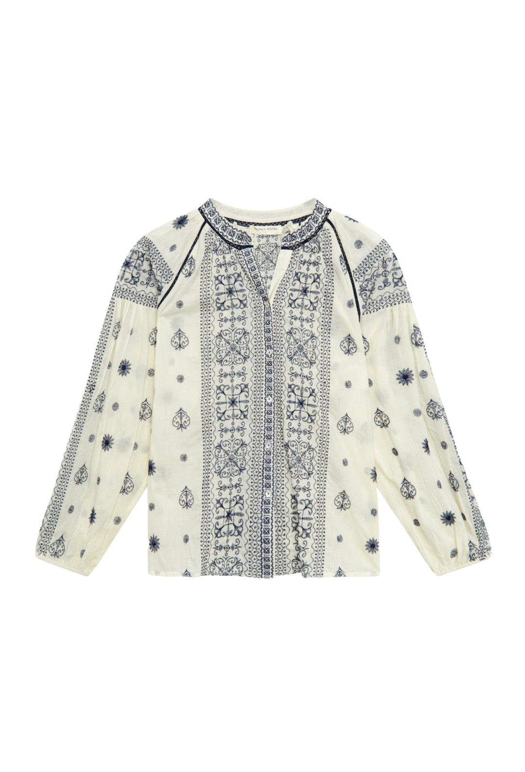 Maison Hotel Sole Mio Stephanie Blouse Off White Dotique
