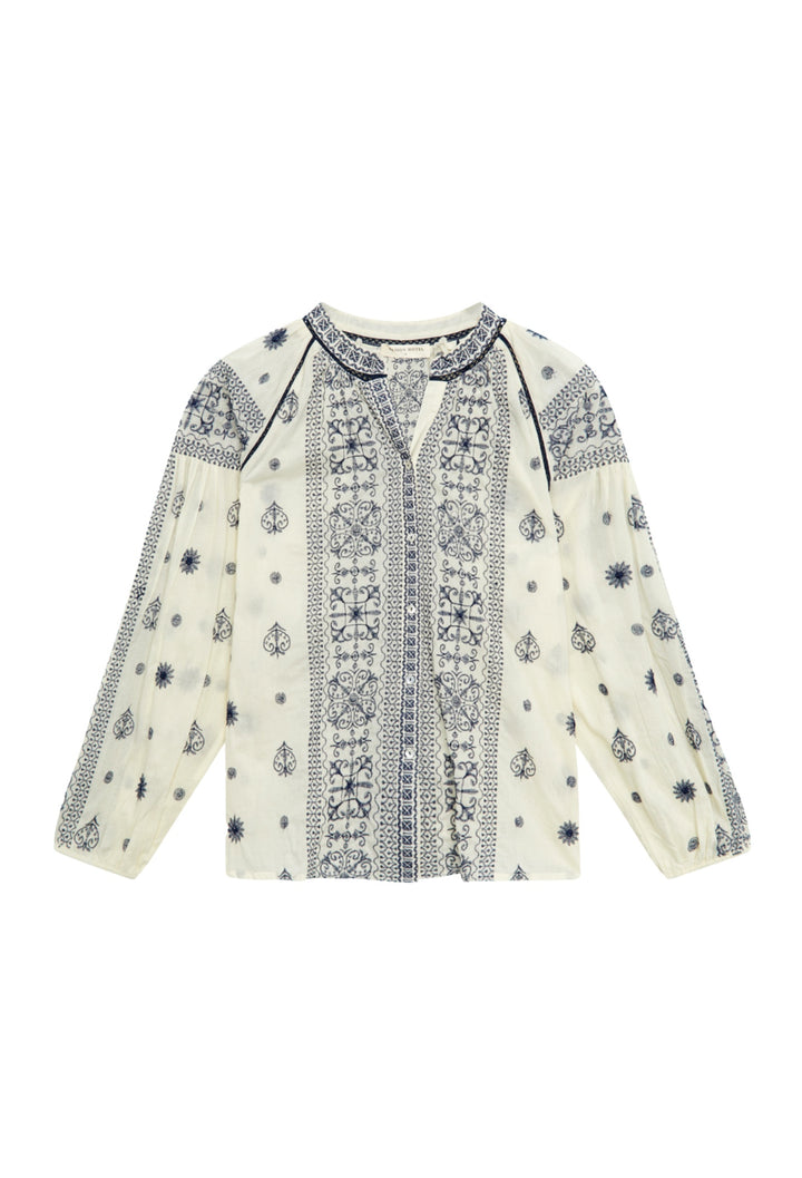 Maison Hotel Sole Mio Stephanie Blouse Off White Dotique