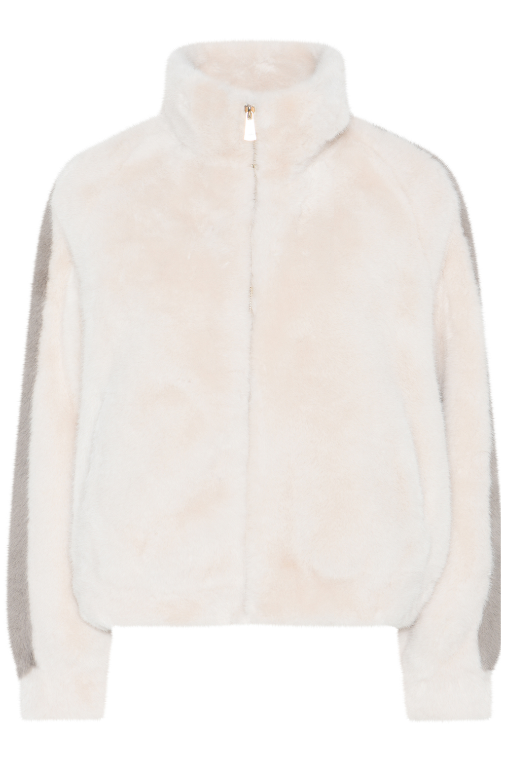 Shop the MICHA Cream Faux Fur Zip Jacket at Dotique. A soft cream faux fur jacket with a high neck and zip fastening, perfect for everyday winter layering.