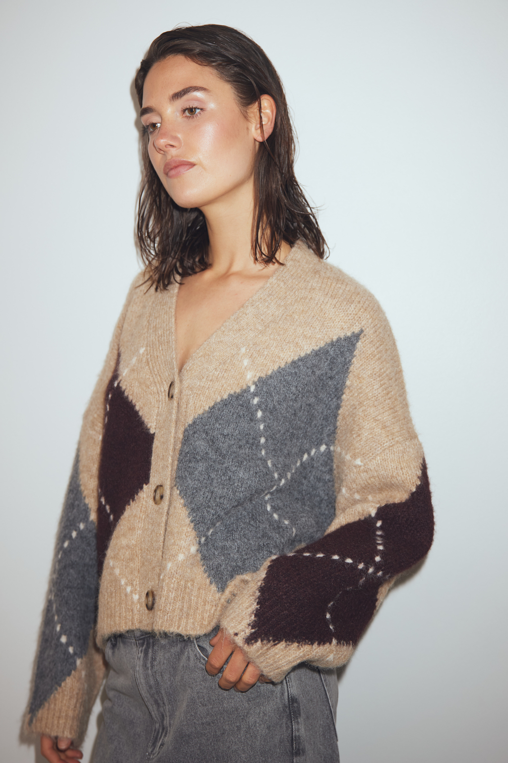 The Noella N-Laiana Knit Cardigan in Sand Melange is a beautiful example of this season's Highland Romance trend. Shop Noella at Dotique.
