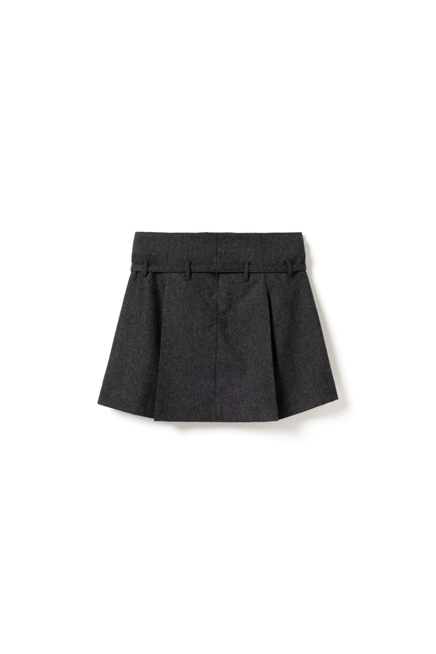 The Noella N-Madena Skirt in Dark Grey Melange is a modern take on classic Highland Romance styling.Shop Noella at Dotique.