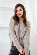 NKN Nekane NM.ALVETA Sweater With Wool And Handcrafted Embroidery And Studs
