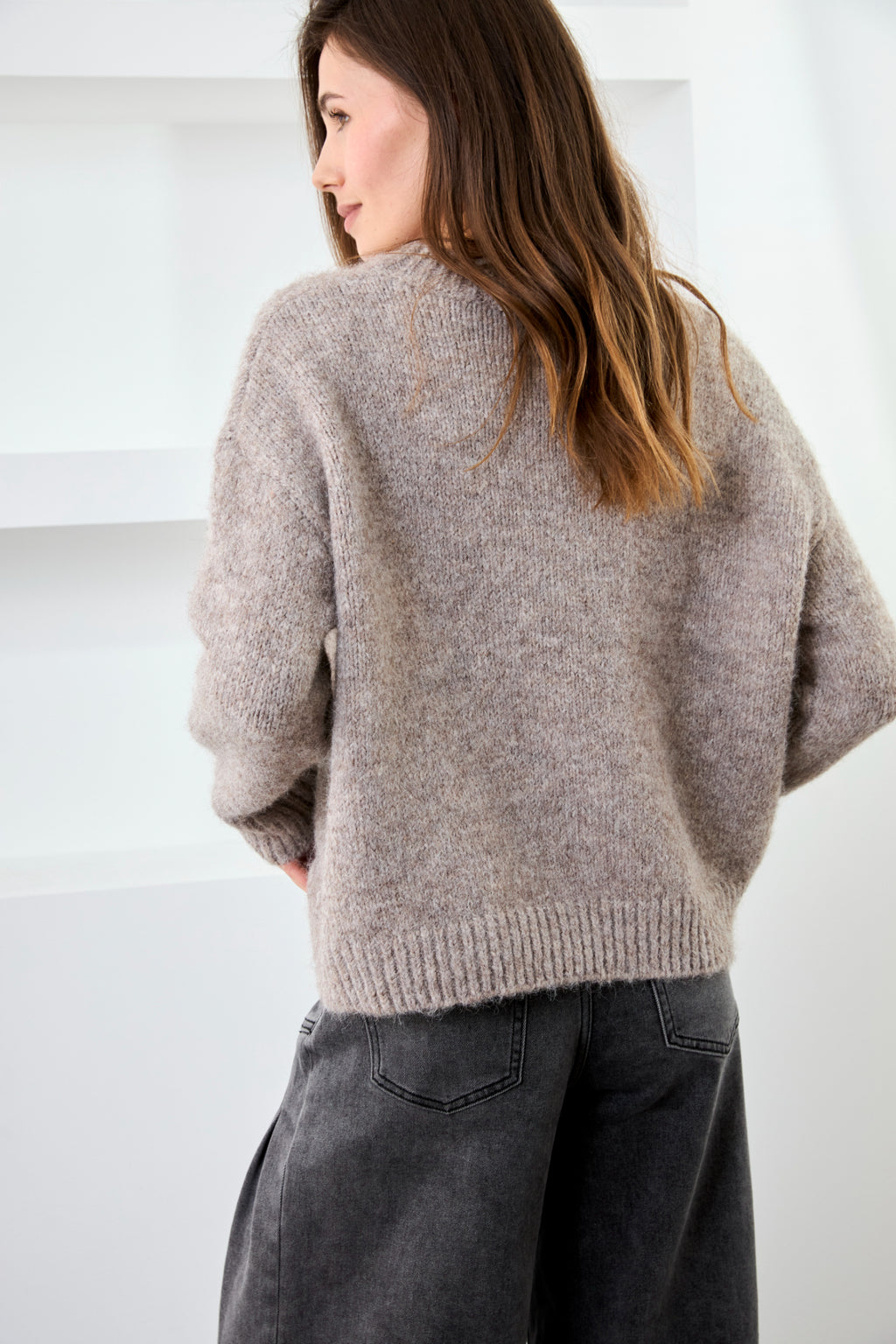 NKN Nekane NM.ALVETA Sweater With Wool And Handcrafted Embroidery And Studs