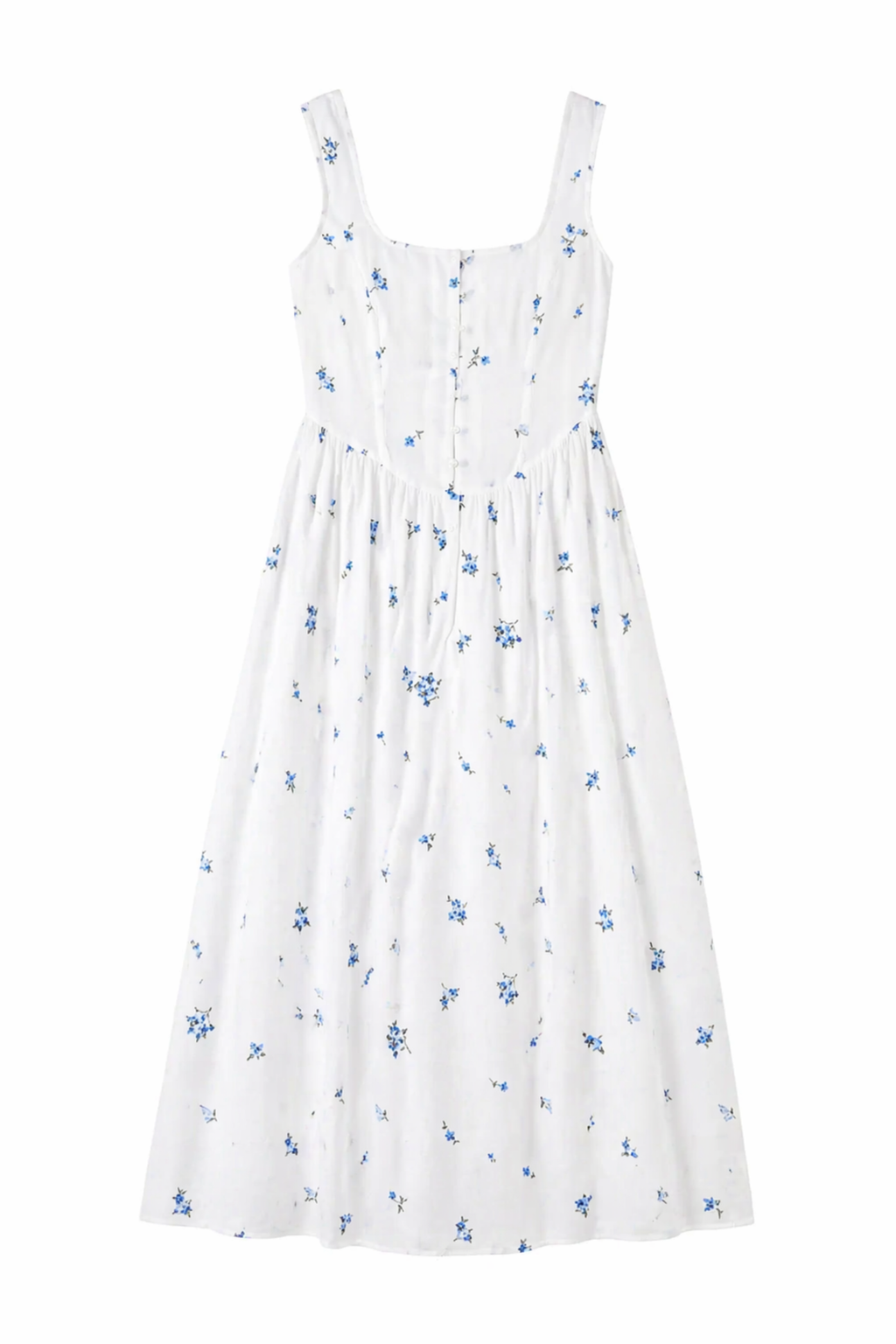 Nobody's Child Cora White Midi Dress