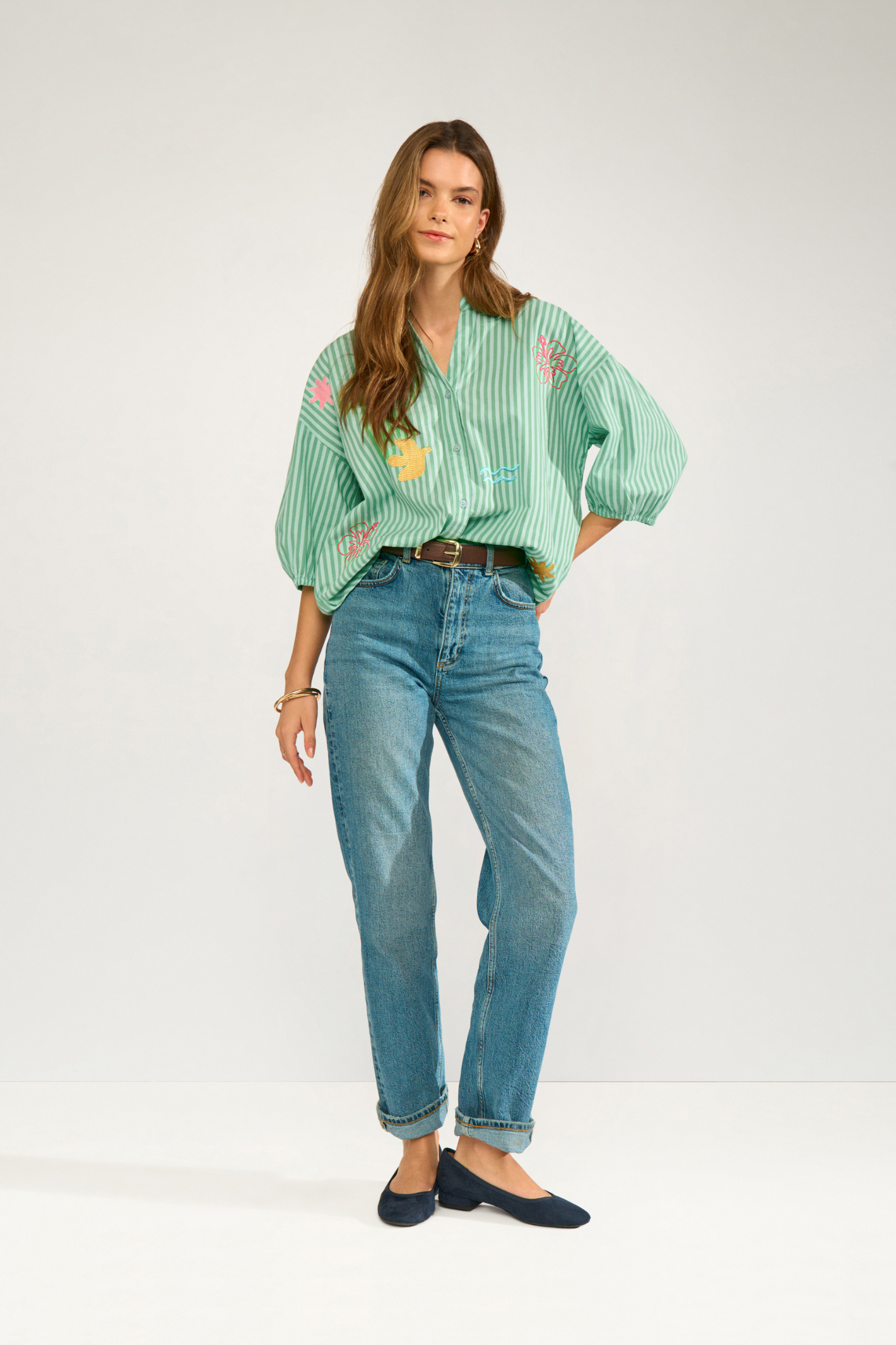 Numph 706842 Nuseanne Shirt Absinthe Green