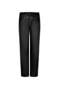 Red Button SRB5079 Caitlina Faux Leather Trousers Black L28