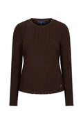 Red Button SRB5162 Top Fine Knit Espresso