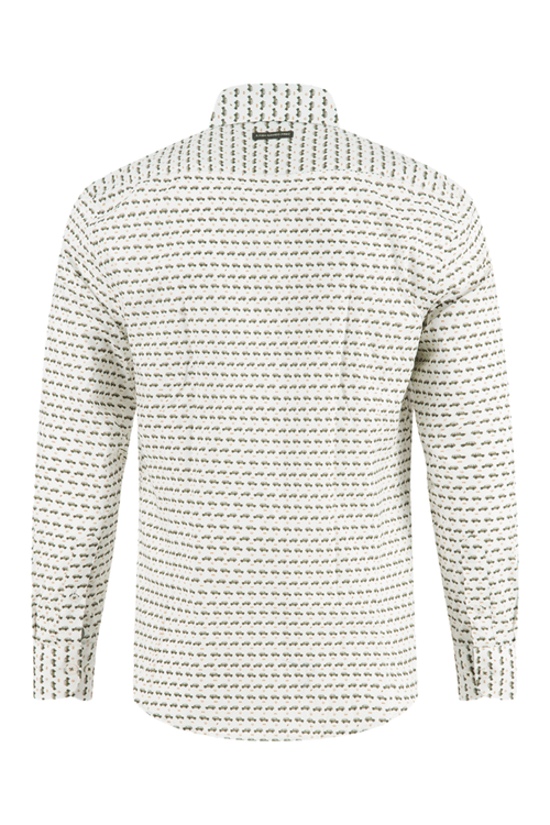 A Fish Named Fred 32.005 Men's Shirt Wagon Off-White