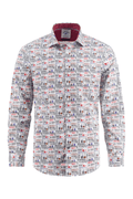 A Fish Named Fred 32.009 Shirt liquor text Off-White. Shop now at Dotique
