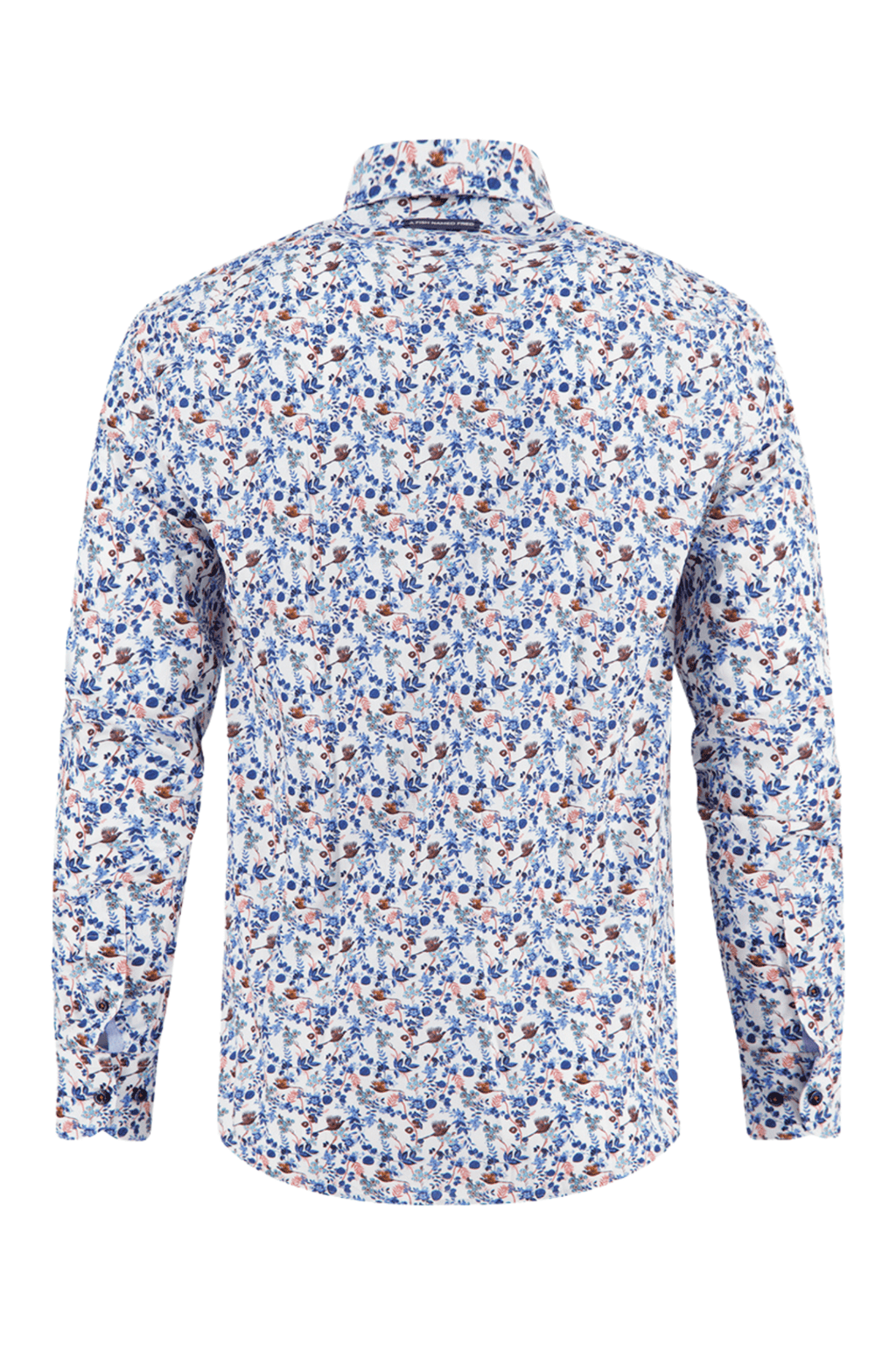A Fish Named Fred 32.014 Men's Shirt Pheasant Multicolor Blue. Shop now at Dotique