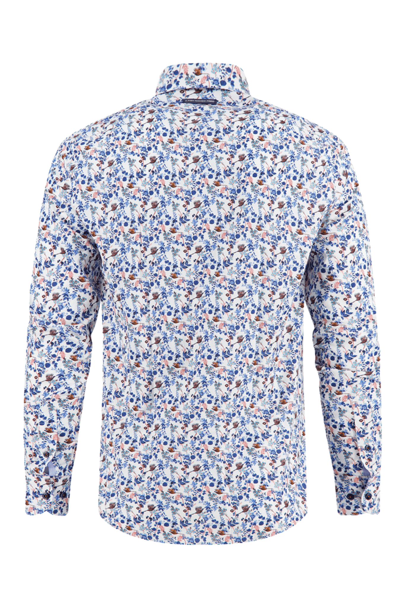 A Fish Named Fred 32.014 Men's Shirt Pheasant Multicolor Blue. Shop now at Dotique