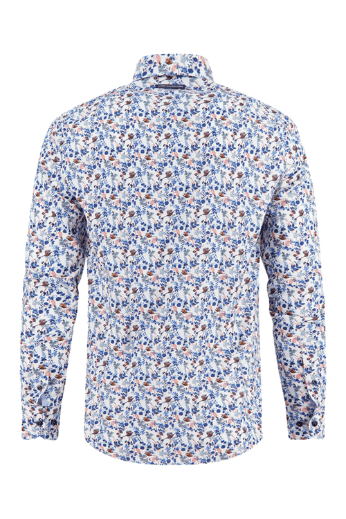 A Fish Named Fred 32.014 Men's Shirt Pheasant Multicolor Blue. Shop now at Dotique