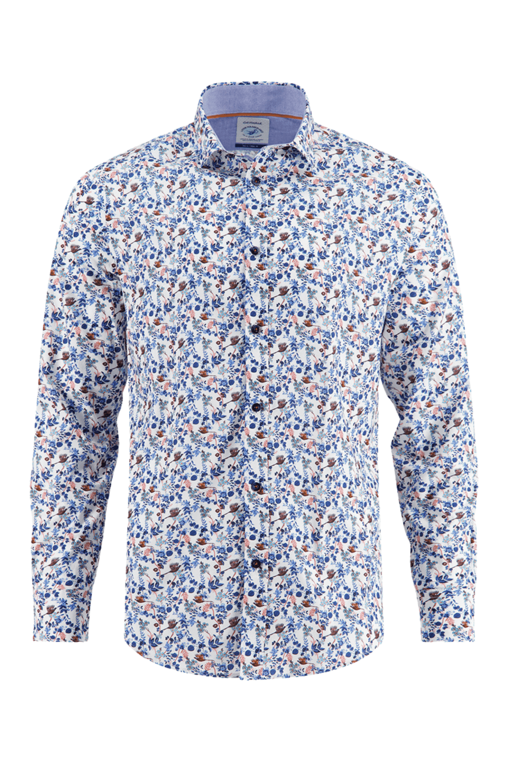 A Fish Named Fred 32.014 Men's Shirt Pheasant Multicolor Blue. Shop now at Dotique