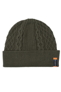 A Fish Named Fred 32.279 Men's Beanie Cable Dark Green