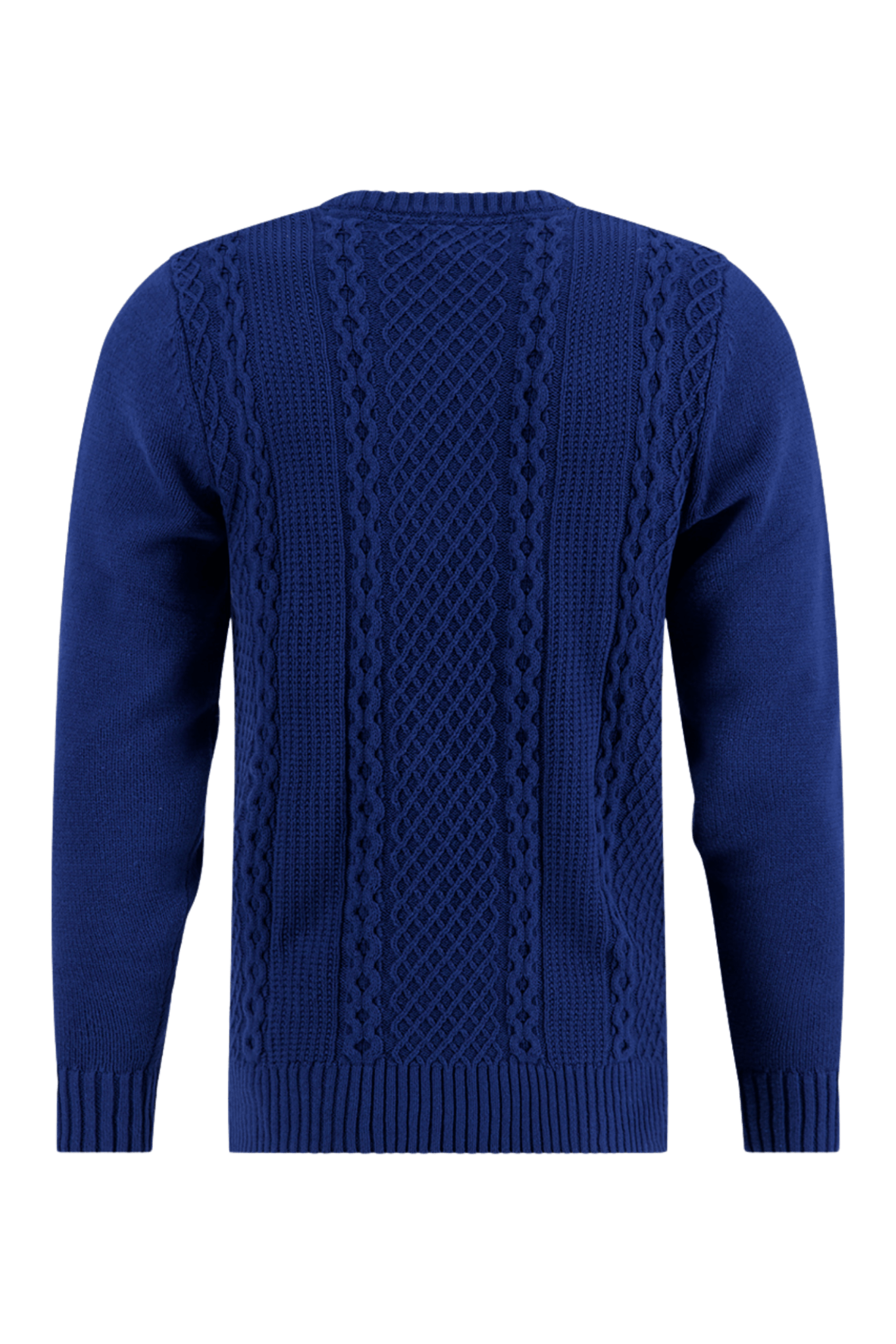A Fish Named Fred 32.501 Men's Pullover Cable Classic Blue