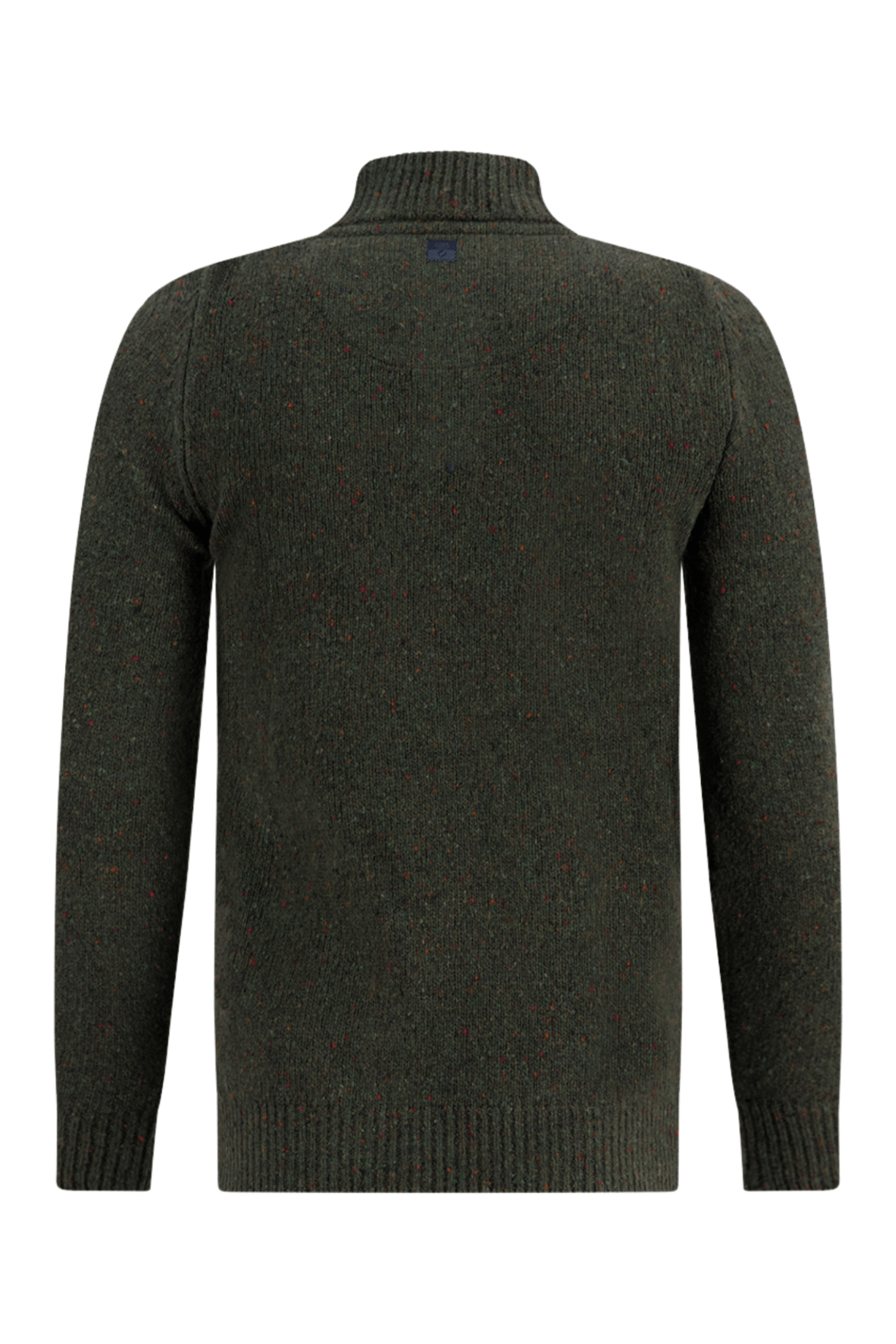 A Fish Named Fred 32.504 Men's Jumper Knitted Hedge Green. Shop now at Dotique