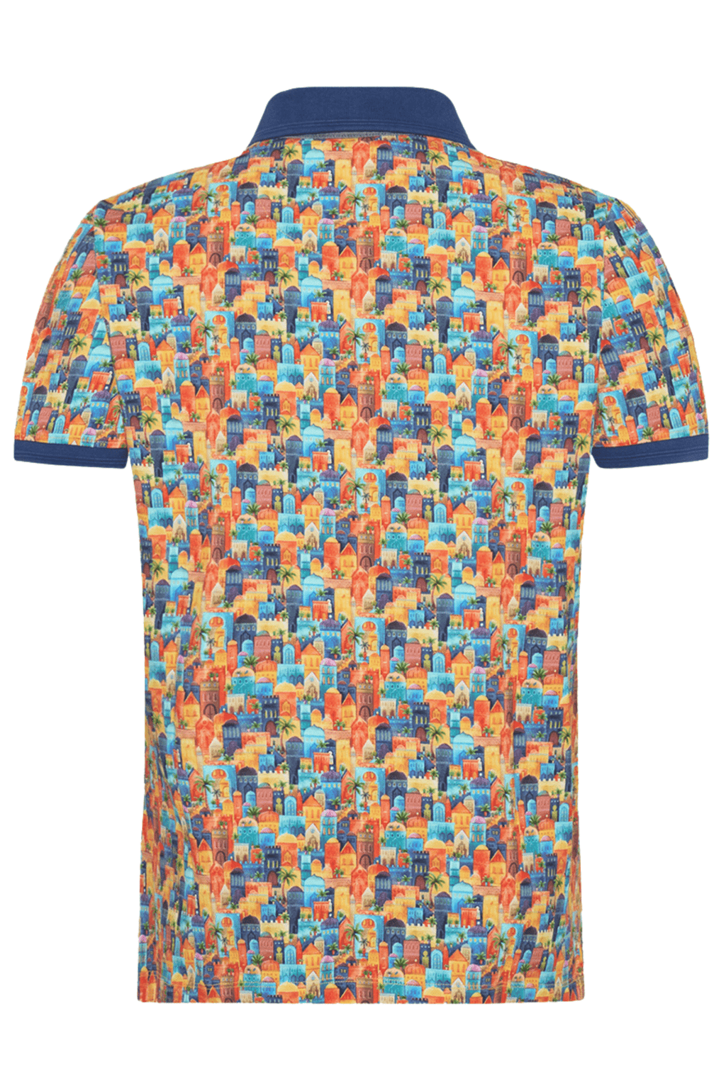 A Fish Named Fred Men's Polo Shirt 31.305 Multicolour All Colour Town - Dotique