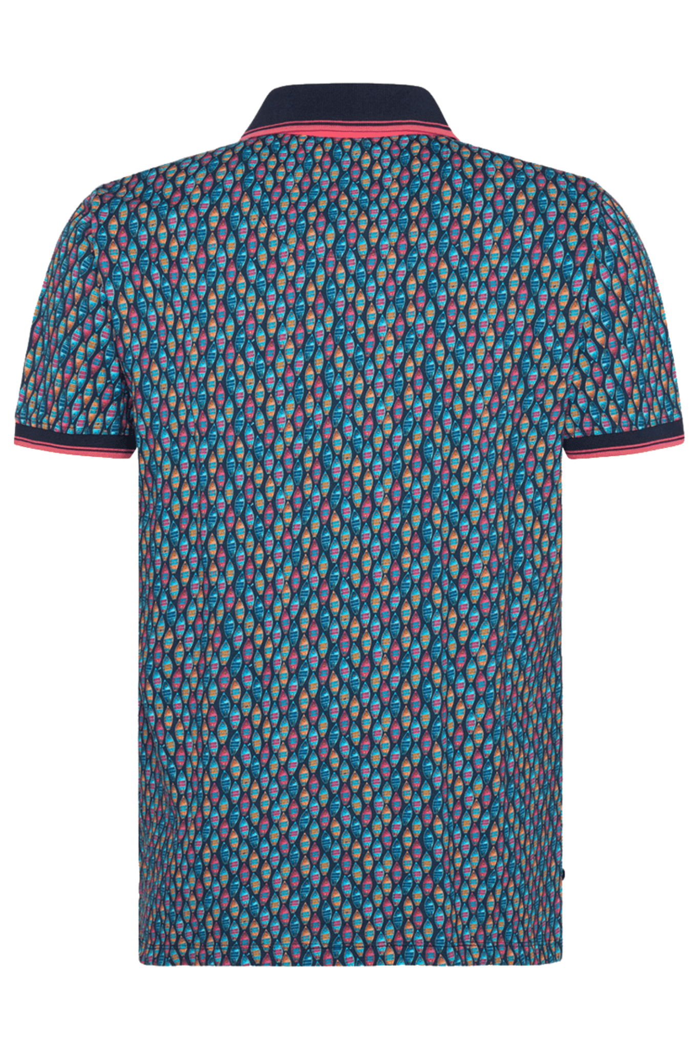 A Fish Named Fred Men's Polo Shirt 31.307 Navy Boats - Dotique