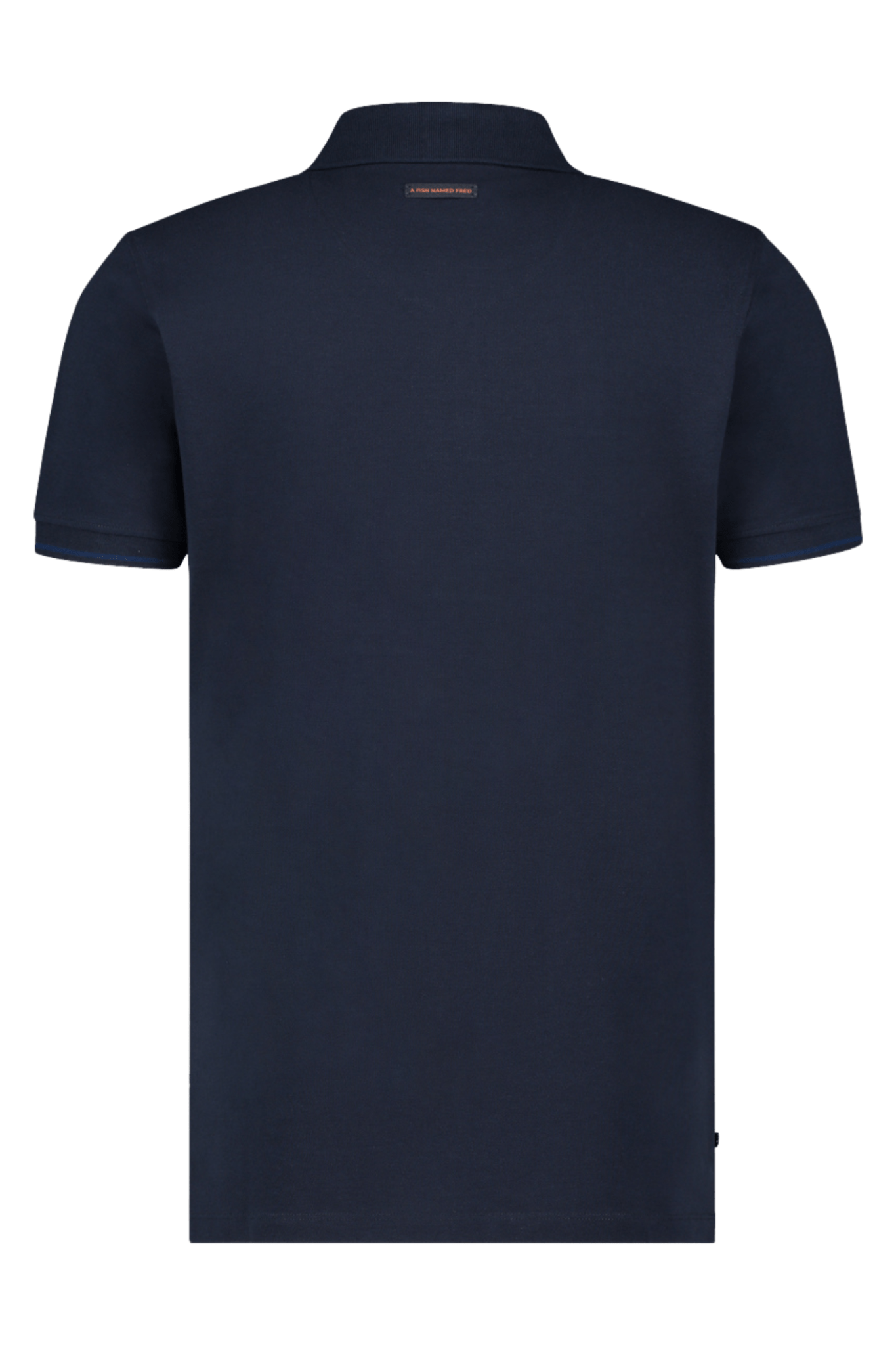 A Fish Named Fred Men's Polo Shirt Navy 99.3001 - Dotique