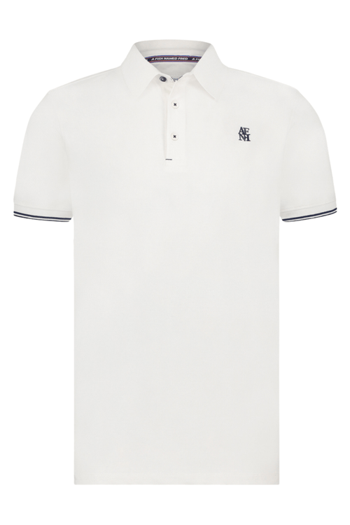 A Fish Named Fred Men's Polo Shirt Off White 99.3001 - Dotique