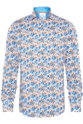 A Fish Named Fred Men's Shirt Monkey - Cobalt 31.010