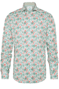 A Fish Named Fred Men's Shirt Monkey - Light Green 31.010