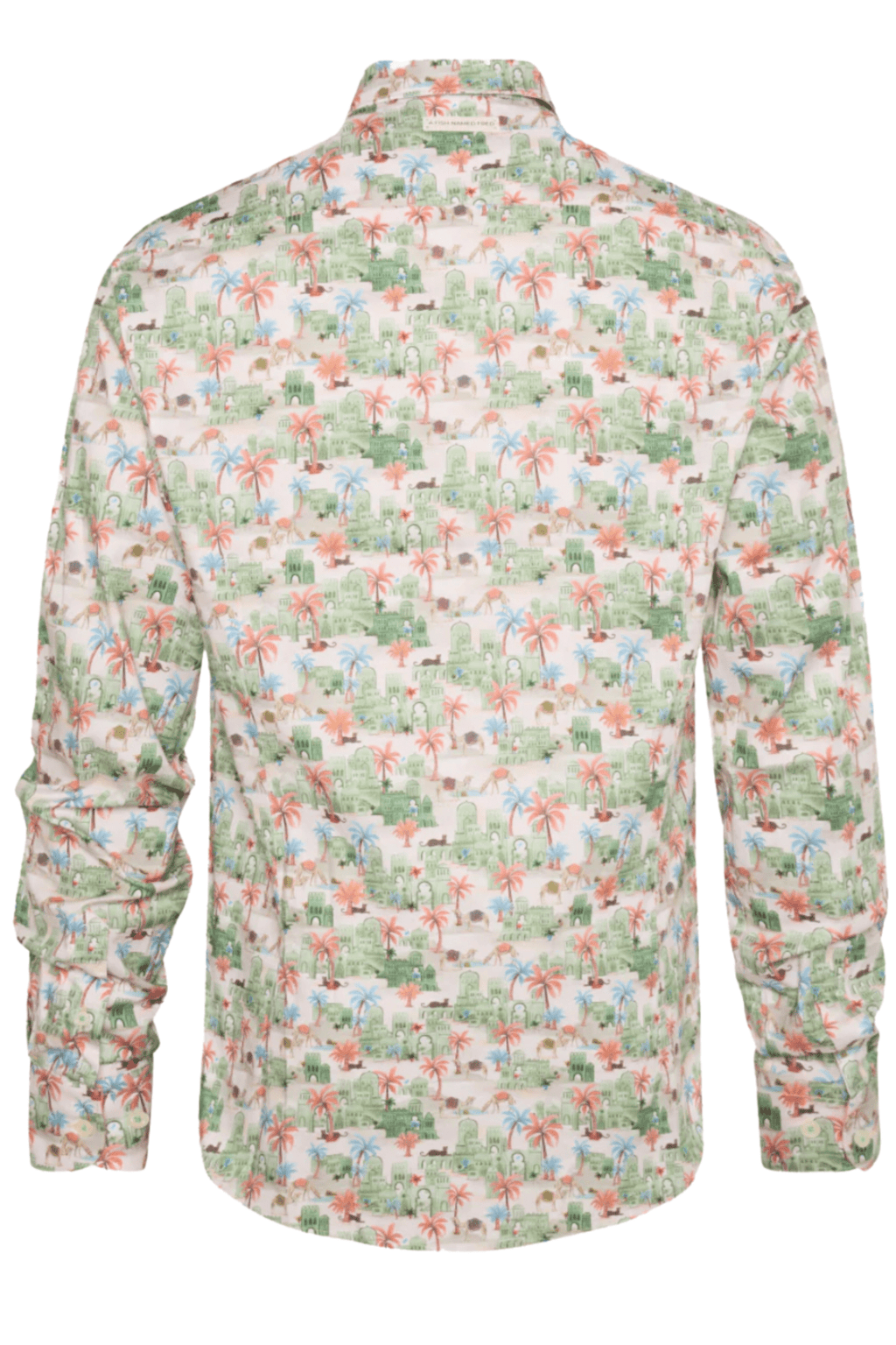A Fish Named Fred Men's Shirt Oasis - Light Green 31.012