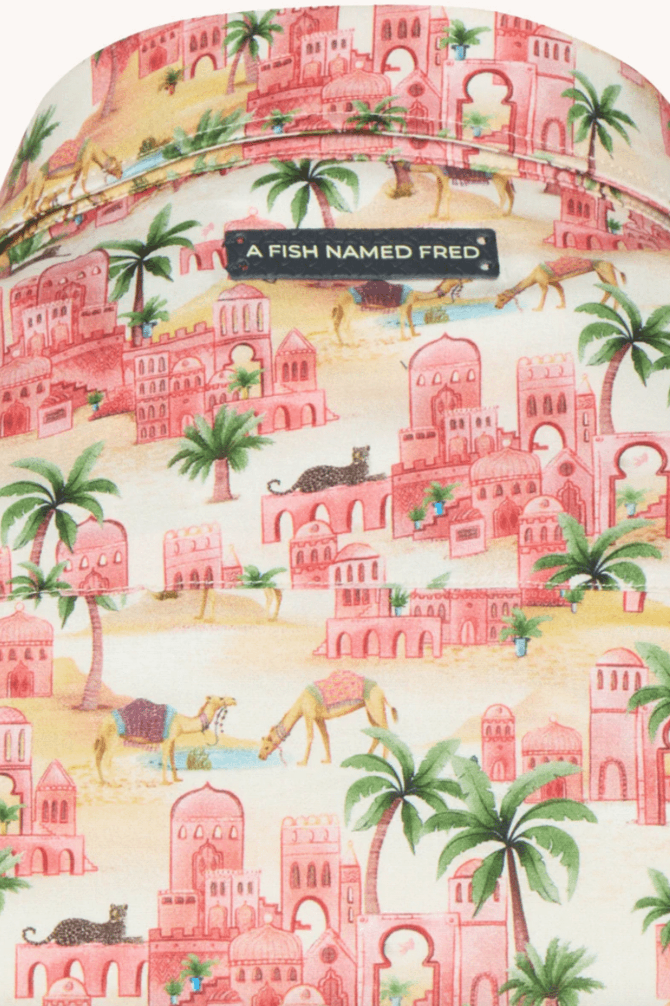 A Fish Named Fred Men's Shirt Oasis - Rose Pink 31.012
