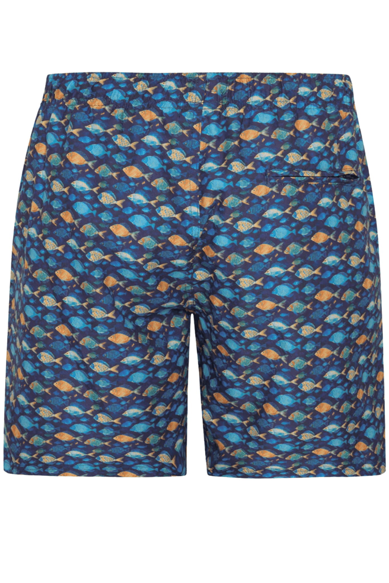 A Fish Named Fred Men’s Swimshort Navy Fish - 31.256- Dotique
