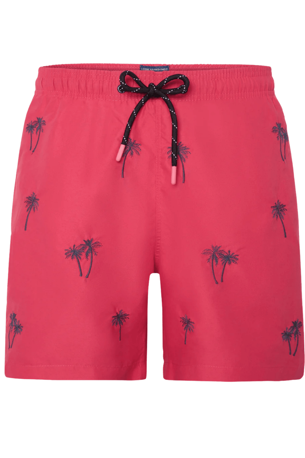 A Fish Named Fred Men's Swimshort Palm Tree - Bright Pink 31.250 Dotique