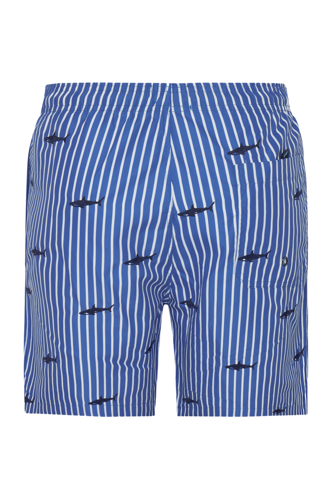 A Fish Named Fred Men's Swimshort Shark - Navy 31.251 at Dotique