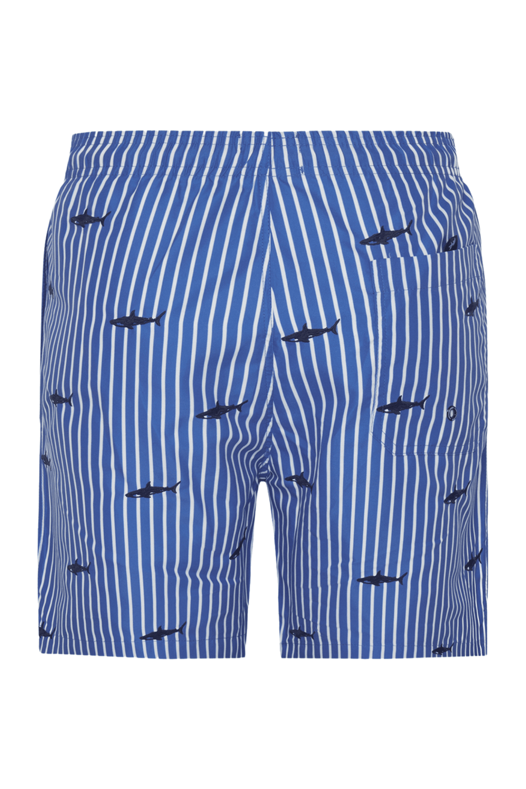 A Fish Named Fred Men's Swimshort Shark - Navy 31.251 - Dotique