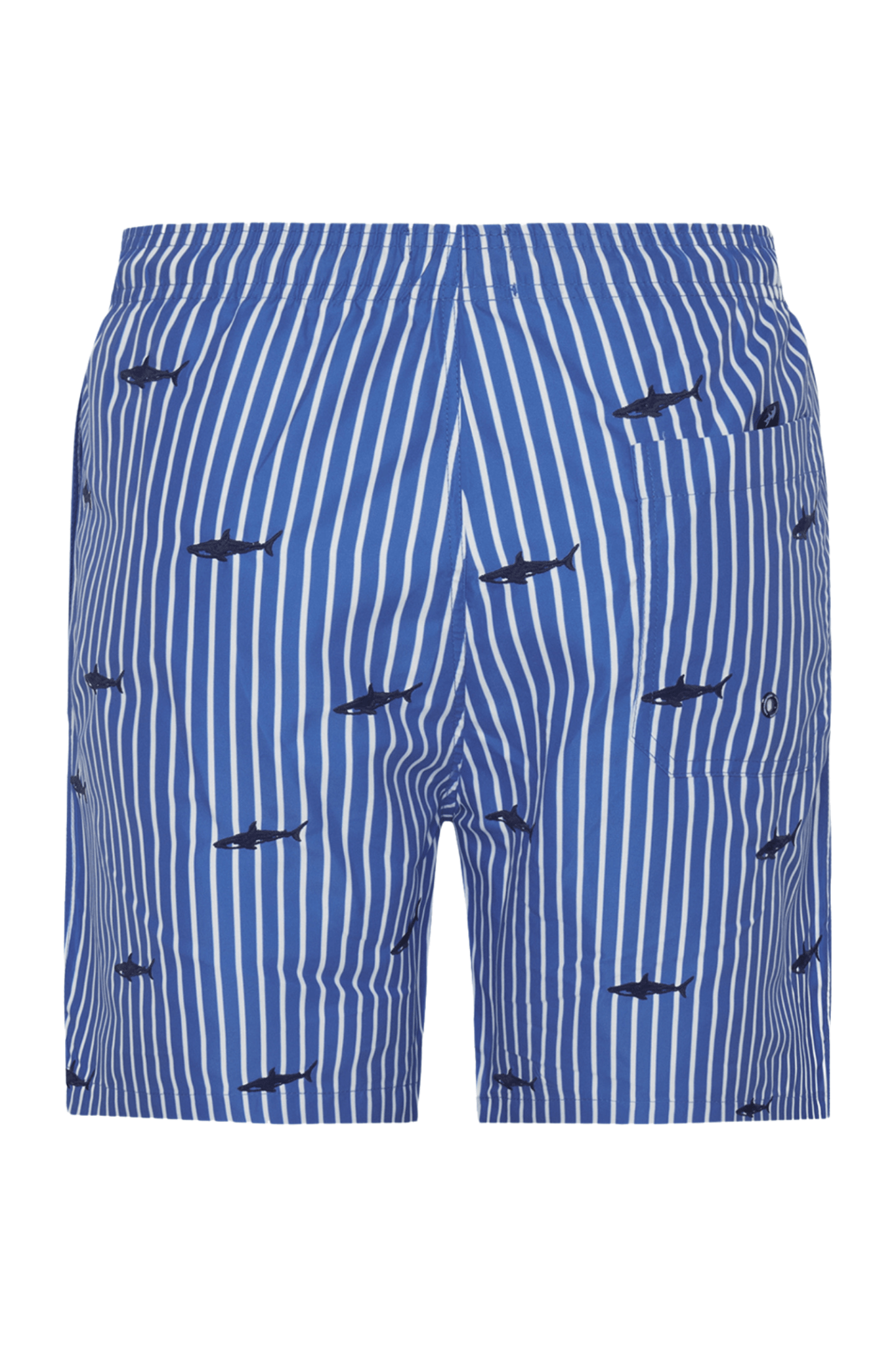 A Fish Named Fred Men's Swimshort Shark - Navy 31.251 - Dotique
