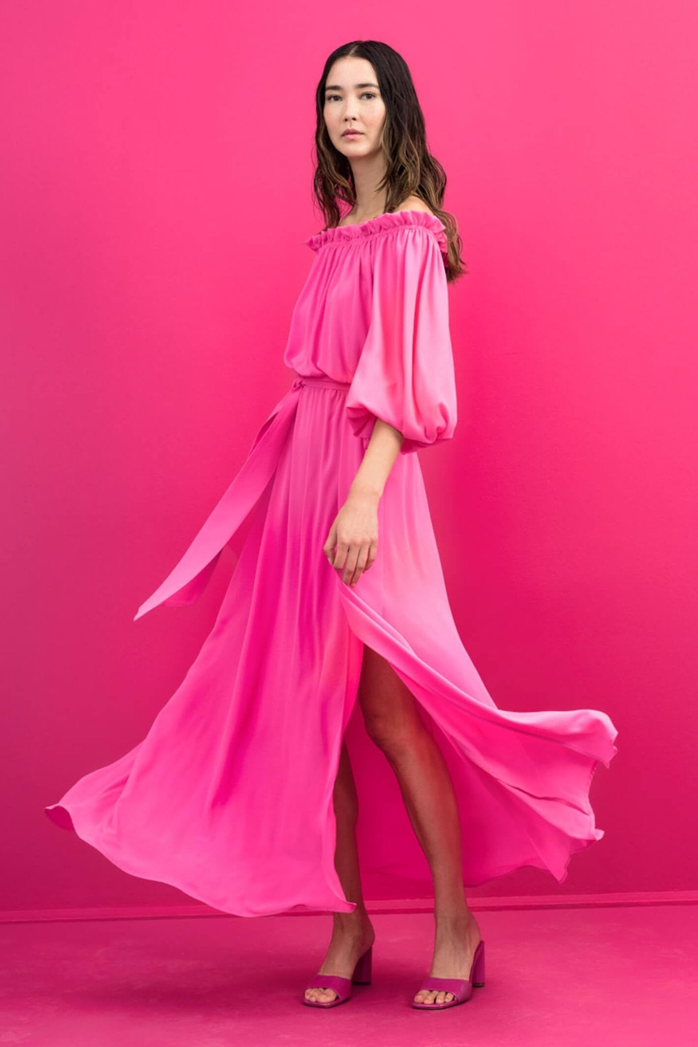 Access 33-3353-318 Fuschia  Pink Dress - Dotique