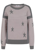 Alice Collins 033A278 Charcoal Shell Grey Una Pullover - Dotique - Alice Collins