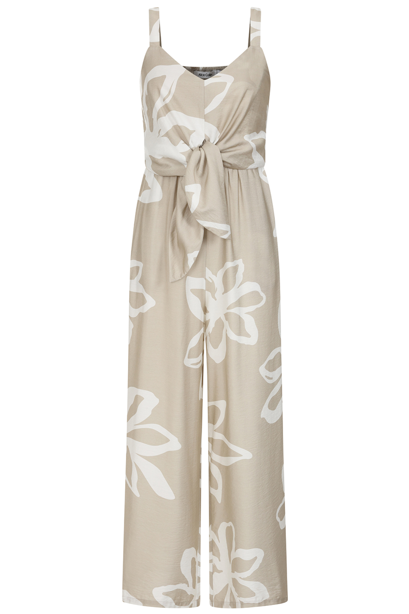 Alice Collins 036S274 Mairi Jumpsuit Pebble