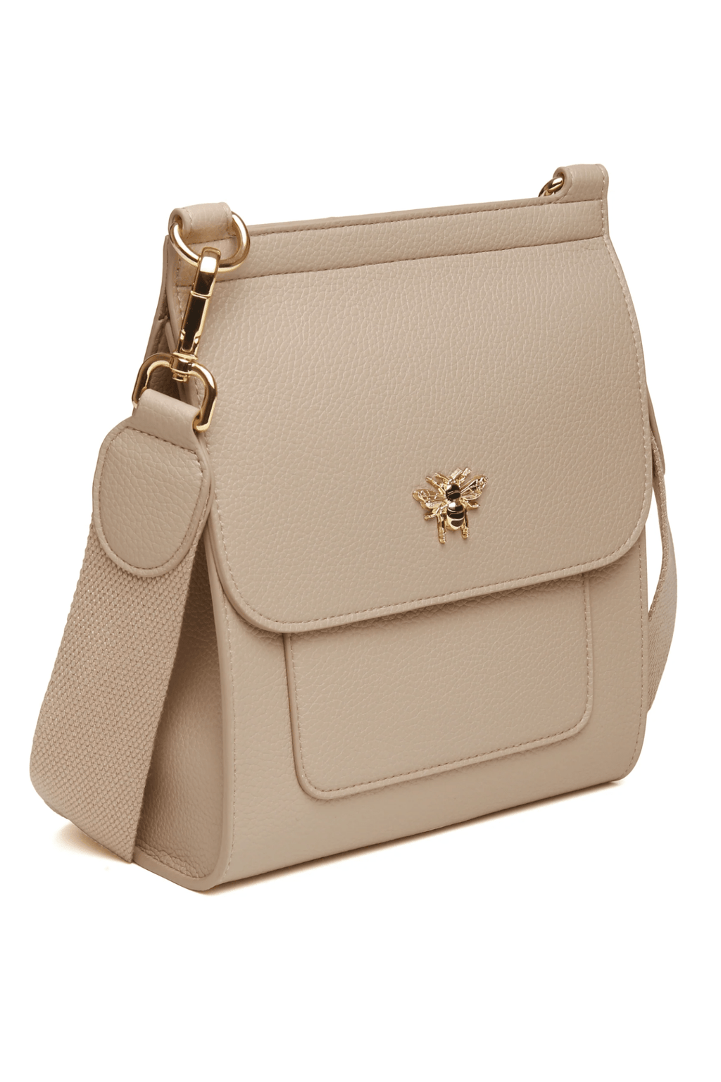 Alice Wheeler AW5804 Stone - Bloomsbury Cross Body Bag - Dotique - Alice Wheeler