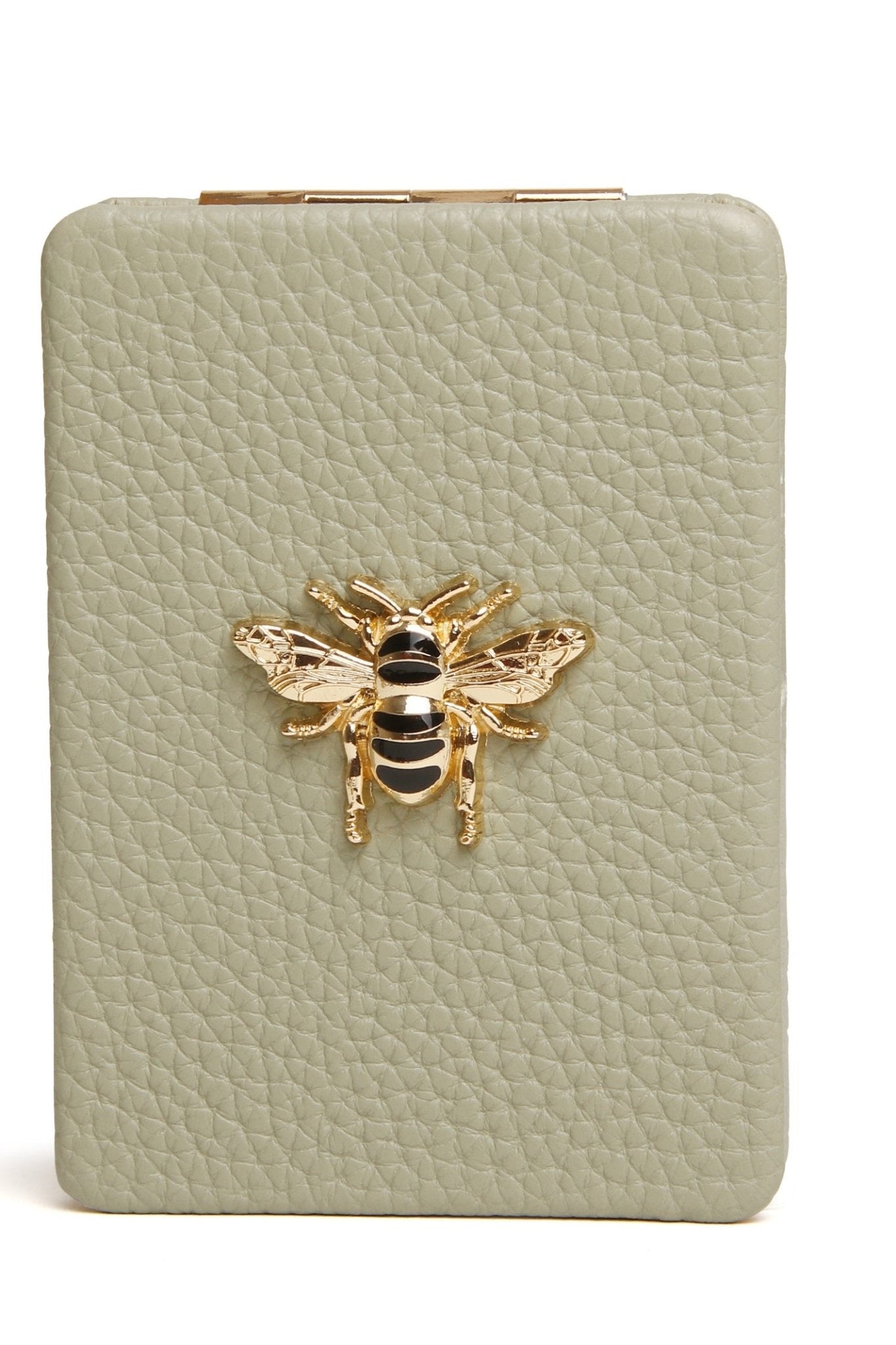 Alice Wheeler AW6137 Pistachio Oblong Mirror Compact - Dotique - Alice Wheeler
