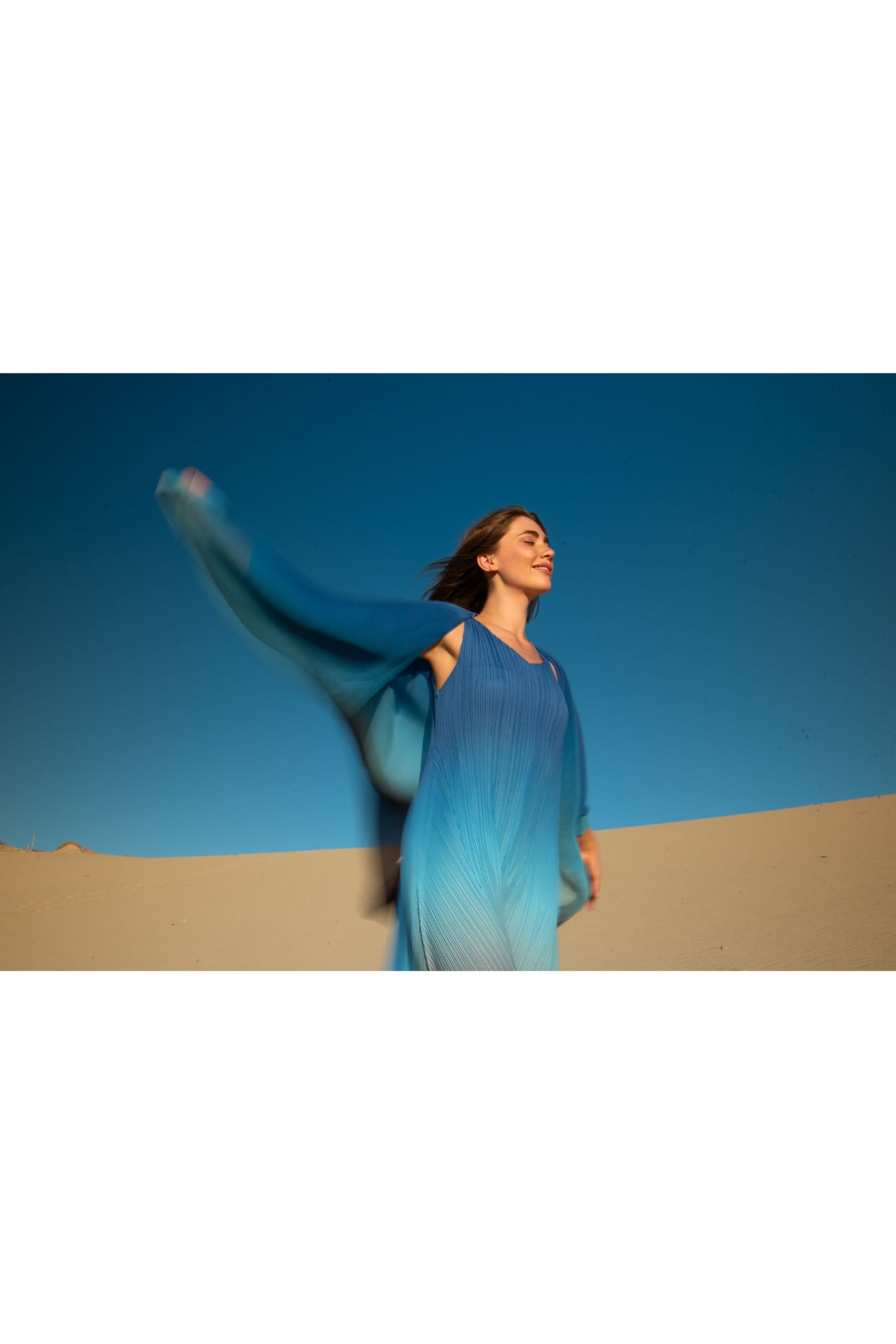 Alquema AC2404 & AD1072L Tanzanite to Black  Estrella Dress and Collare Coat