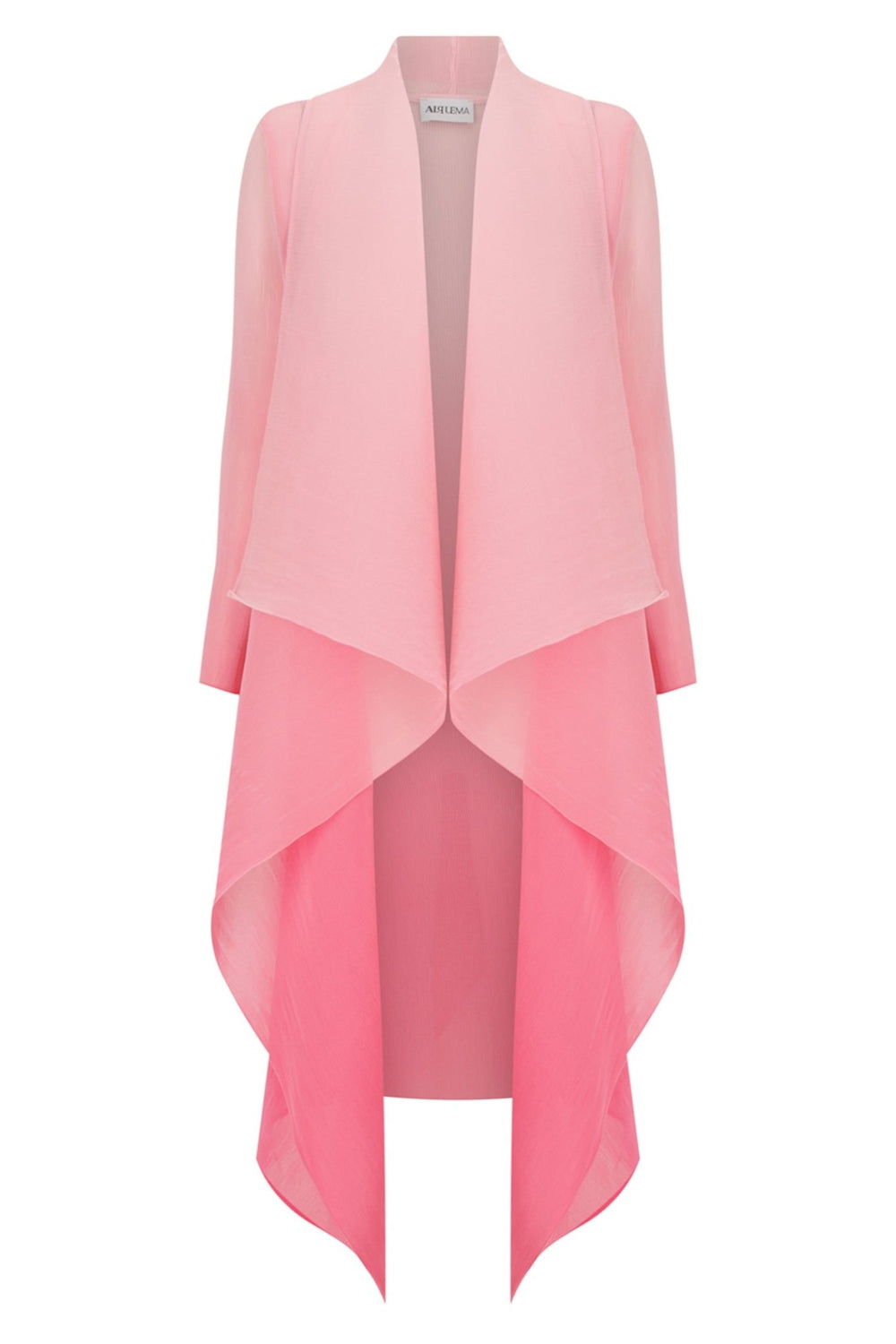 Alquema AC2404 & AD1072L Primrose Pink Estrella Dress and Collare Coat - Dotique