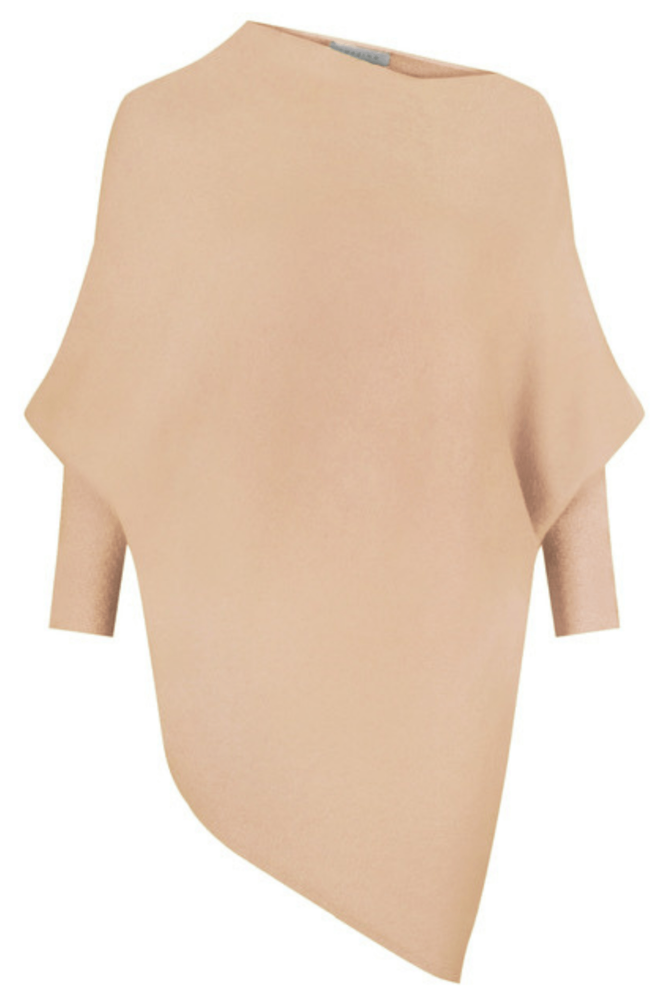 Amazing Woman Emilie Asymetric Jumper - Various Colours in beige by Amazing Woman, shop Amazing Woman at Dotique.