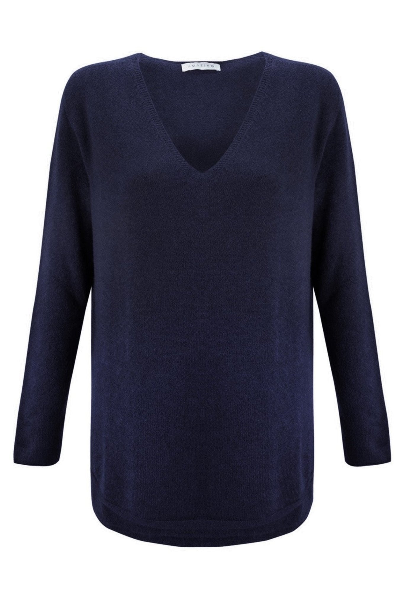 Amazing Woman Perrie Vneck Hi Low Hem Jumper - Dotique - Amazing Woman