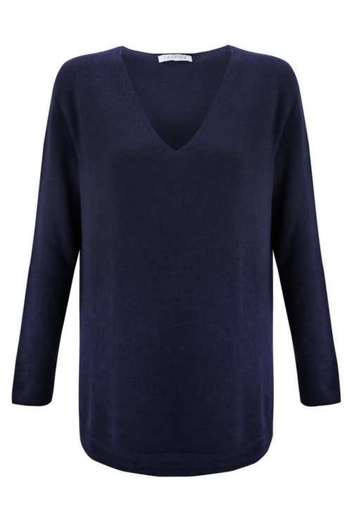 Amazing Woman Perrie Vneck Hi Low Hem Jumper - Dotique - Amazing Woman